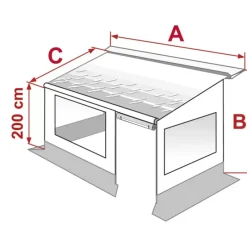 New Privacy Room Light F45 Store·Habillage, Paroi & Côté De Store