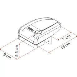 Safe Door Frame 3*Fiamma Online