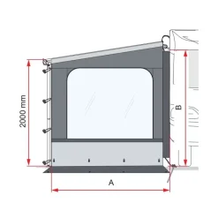 Outlet Side W Pro F45 / F65 / F80 Store·Habillage, Paroi & Côté De Store