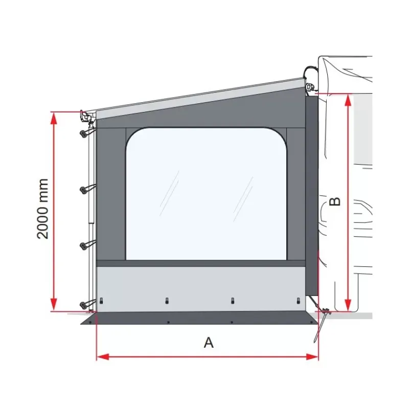Outlet Side W Pro F45 / F65 / F80 Store·Habillage, Paroi & Côté De Store
