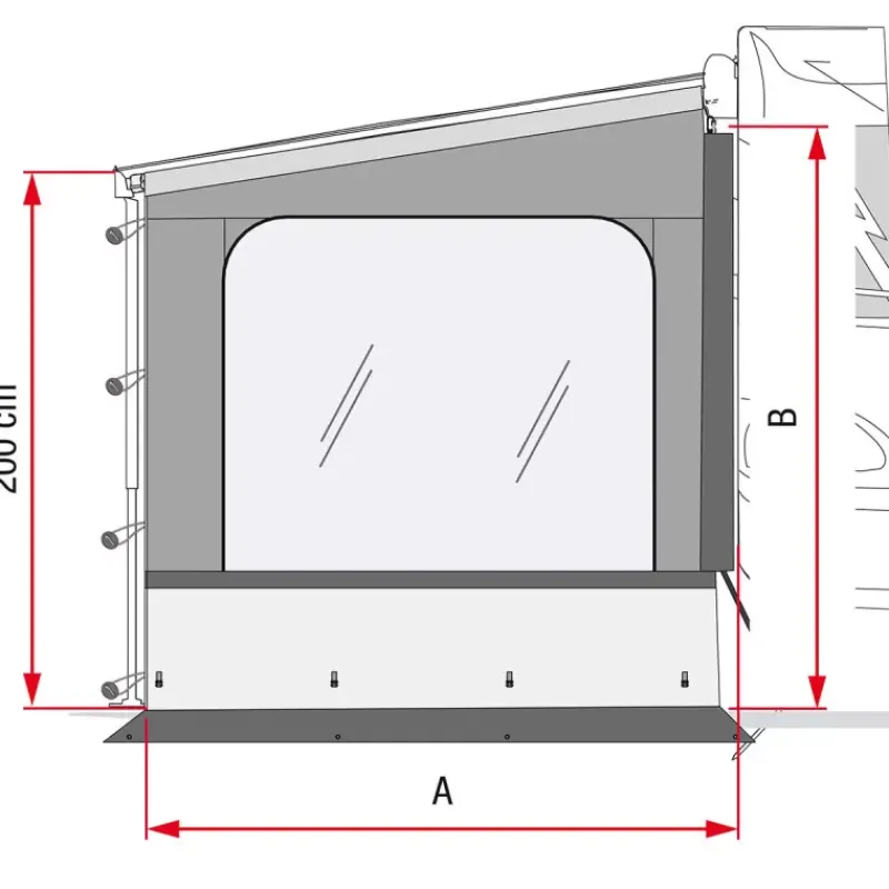 Side W Pro F80L XXL*Fiamma Discount