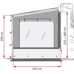 Side W Pro Shade F45 / F80s*Fiamma Online