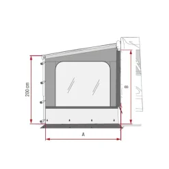 Side W Pro Van F43*Fiamma Best