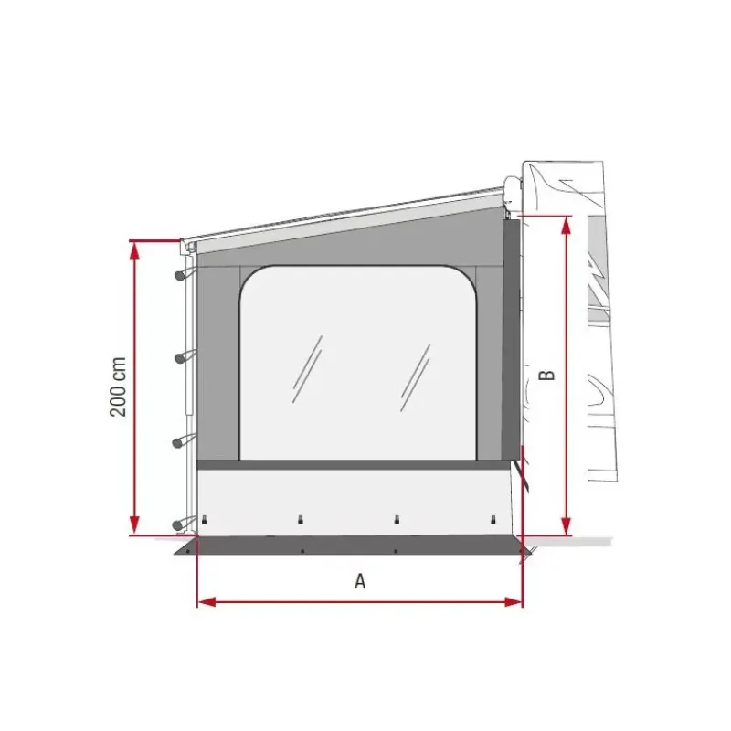 Side W Pro Van F43*Fiamma Best