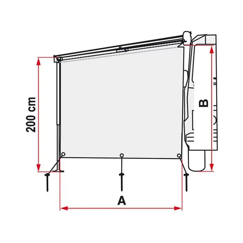 Clearance Sun View Side F45/F65 Store·Habillage, Paroi & Côté De Store