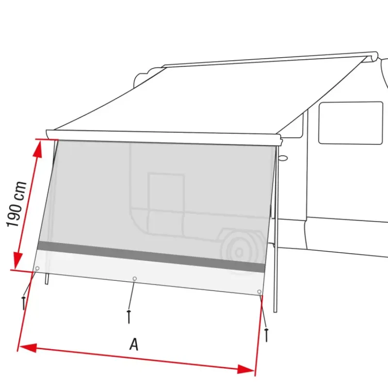 Hot Sun View XL 325 Store·Habillage, Paroi & Côté De Store