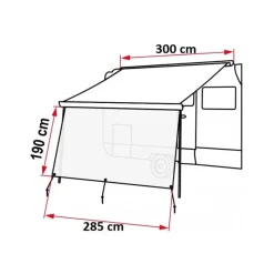 Clearance Sun View XL 375 Store·Habillage, Paroi & Côté De Store