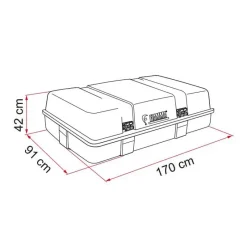 New Ultra-box 3 Tente De Toit, Barre De Toit, Coffre & Échelle·Coffre De Toit
