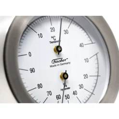 Hot Thermo-hygro 103 mm inox 1512TH Instrument Météo·Baromètre, Thermomètre & Hygromètre