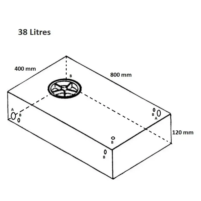 Réservoir ultra plat*Forma Discount