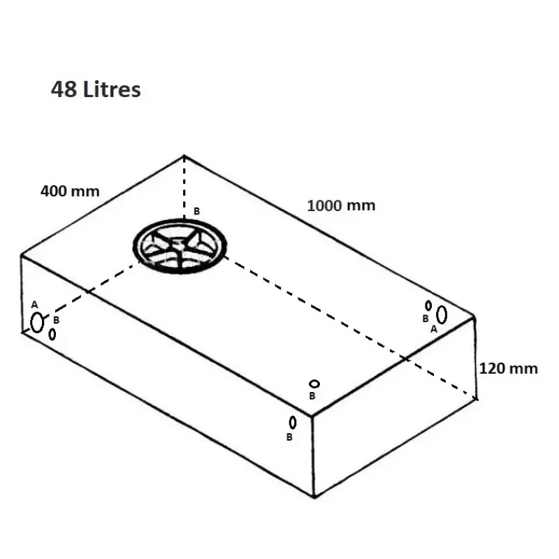 Réservoir ultra plat*Forma Discount