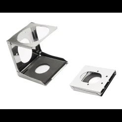 New Porte-gobelet pliable acier inox Accessoires Offroad, Franchisseur, Tout-Terrain Et 4X4·Accessoires Offroad|Rangement·Support & Rangement Multifonctions