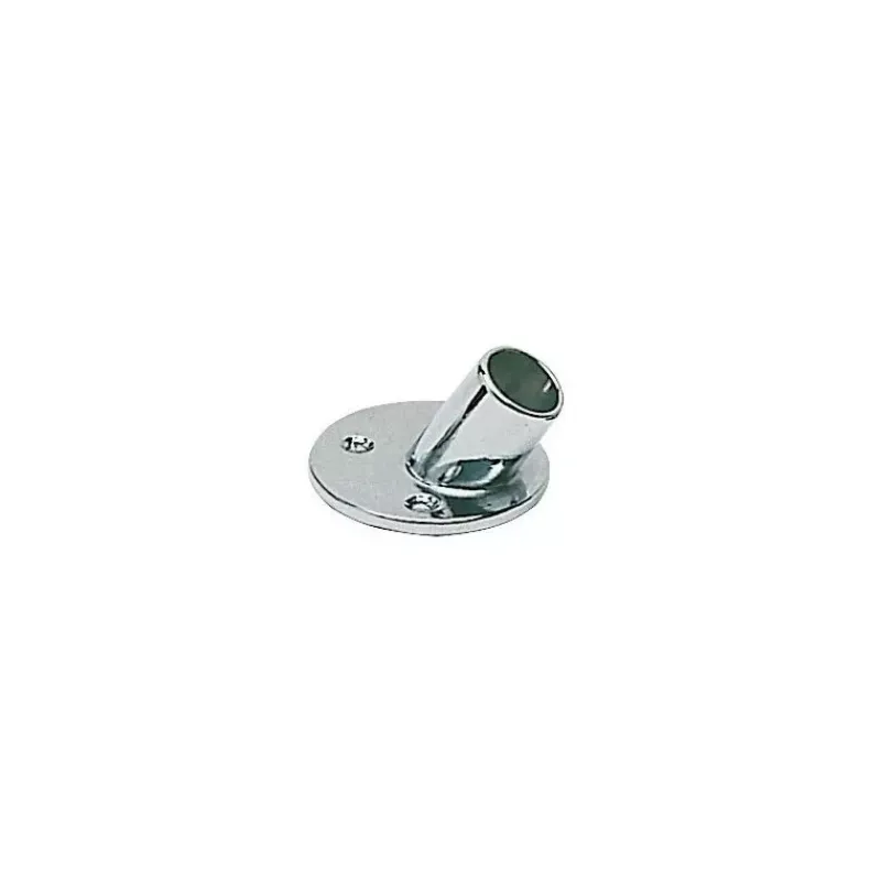 New FS Bases et raccords balcon laiton ø25 Accastillage De Pont·Chandelier, Balcon, Accessoire Et Pied De Chandelier|Quincaillerie Marine·Main-Courante