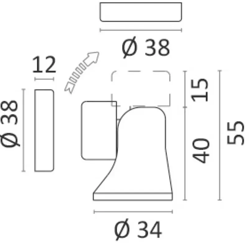 Discount FS Bloc-porte magnétique orientable Ameublement & Quincaillerie Intérieure·Loqueteau & Arrêt De Porte|Quincaillerie Marine·Arrêt De Porte & Loqueteau
