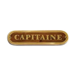 FS Plaque laiton et bois capitaine*Foresti & Suardi Best
