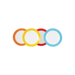 Assiettes Color Line 4 pièces*Gimex Discount