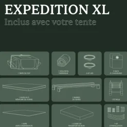 Best Expedition XL Tente De Toit, Barre De Toit, Coffre & Échelle·Tente De Toit