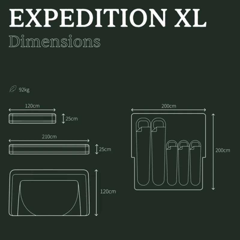 Best Expedition XL Tente De Toit, Barre De Toit, Coffre & Échelle·Tente De Toit