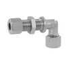 Passe cloison coudé inox bicône RSV 8*Gok