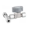 Vanne 3 voies en T RVS 8 mm*Gok New