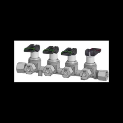 Online Vanne gaz à levier bicolore 4 voies | Court Equipement Gaz·Vanne Et Robinet Gaz|Equipement Gaz·Vanne Et Robinet Gaz