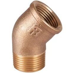 Raccord bronze coudé 45° MF*GUIDI Best