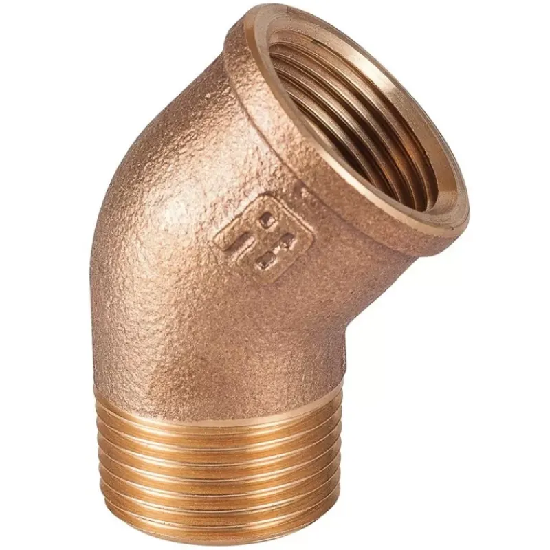Raccord bronze coudé 45° MF*GUIDI Best