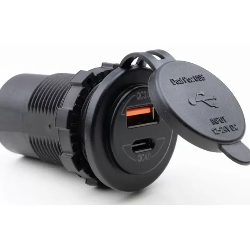 Power Line Chargeur USB A et C | QC3.0 + QC4.0 60W*Haba Outlet