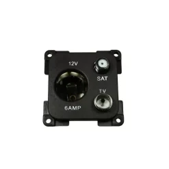 Prise 12 V+ant+sat C-line*Haba Outlet