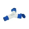 Hot Prise double P17 Distribution & Protection·Adapteur Secteur Cee|Distribution & Protection·Adaptateur De Quai (Prise Cee, P17...)