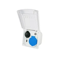 Socle extérieur 230V + 12V + HDMI + satellite*Haba New