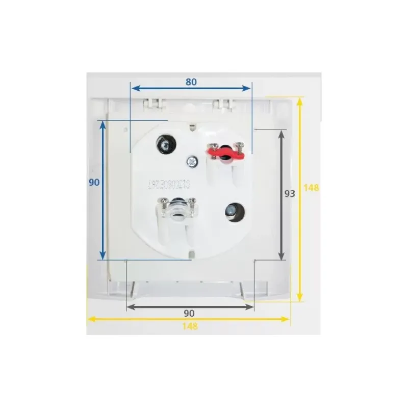 Socle extérieur 230V + 12V + HDMI + satellite*Haba New