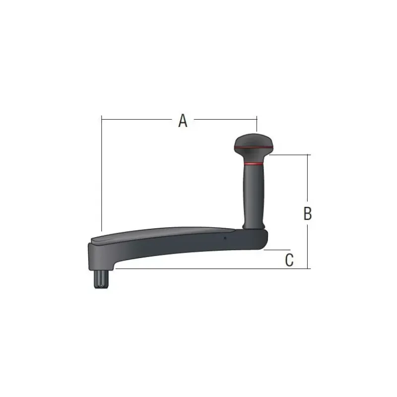 Clearance Manivelle Carbo OneTouch Winch, Manivelle & Pièce Détachée·Manivelle & Accessoire De Winch