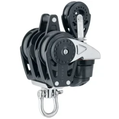 Poulie triple + 1 émerillon coinceur Carbo Ratchet*Harken Outlet