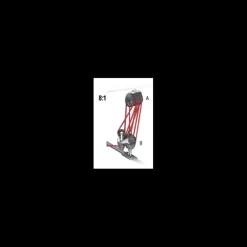 Poulie triple + 1 émerillon coinceur Carbo Ratchet*Harken Outlet