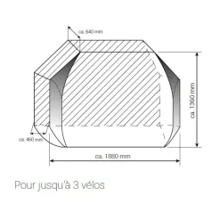 Housse de porte-vélos*Hindermann Best