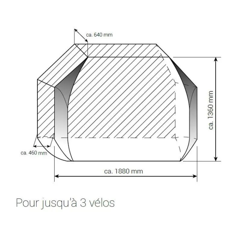 Housse de porte-vélos*Hindermann Best