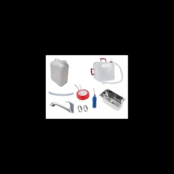 Outlet Kit eau pour van | Avec évier | 13 L Evier, Lavabo & Receveur·Kit Évier De Cuisine|Lavabo, Évier & Receveur·Kits Complets Évier De Cuisine