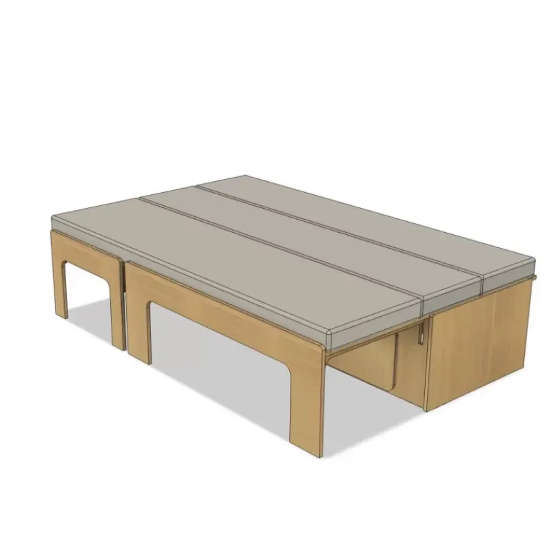 Matelas pour lit peigne Simple Vans 120 cm*H2R New