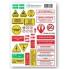 Sale Planche 40 stickers Homologation VASP Identification Vasp