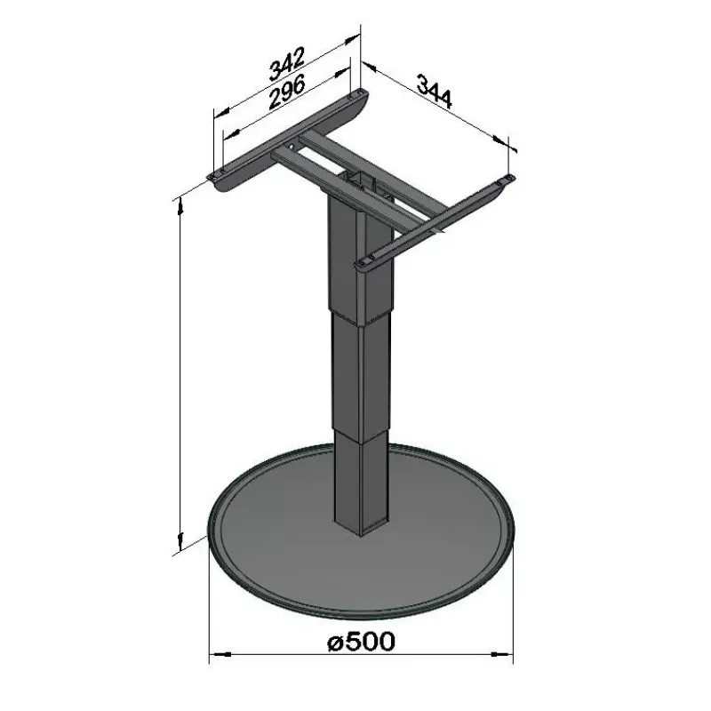 ILSE Pied de table 5883 A06*Ilse Technik Outlet