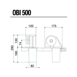 Obi 500 | 500 W | 6 mm*ItalWinch Discount