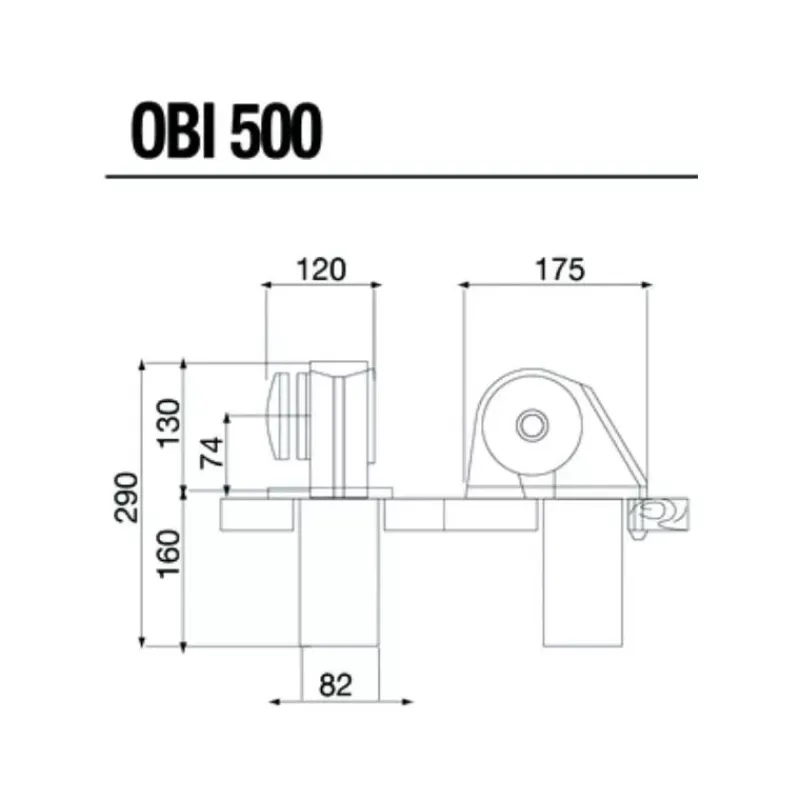 Obi 500 | 500 W | 6 mm*ItalWinch Discount
