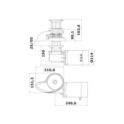 Online Smart Plus 12 V | 1500 W - 10 mm Guindeau·Guindeau Électrique