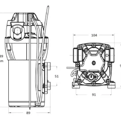 Par-Max 4 HD – 15 L/m – 24 V*Jabsco Discount