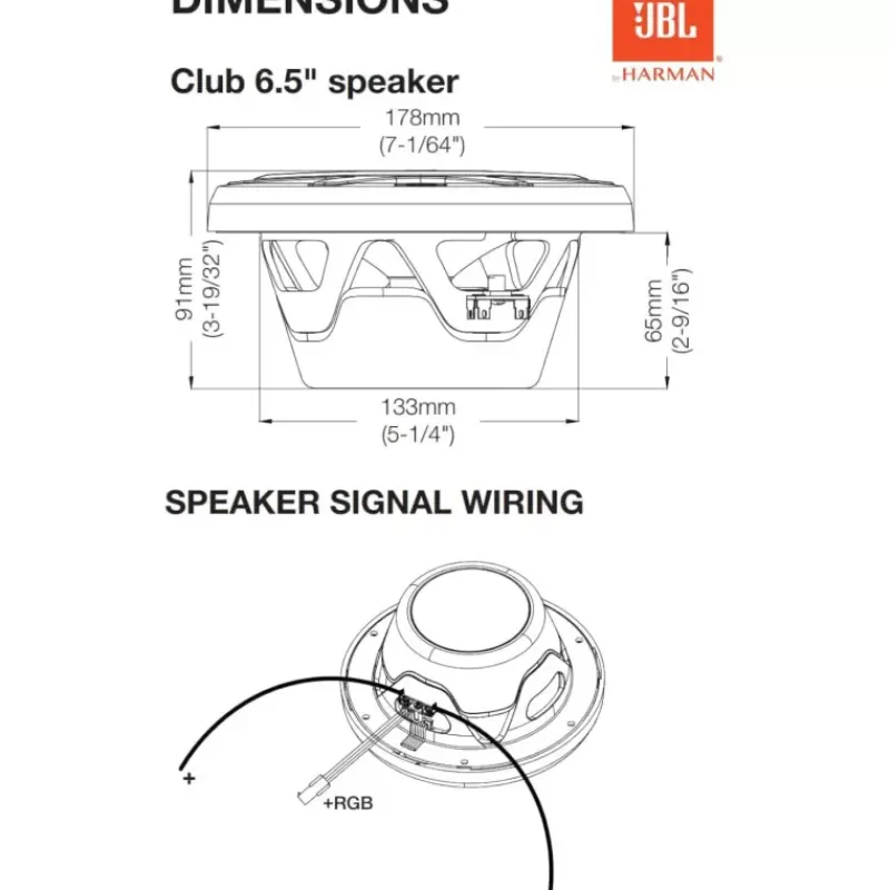 Club Marine 6 | Paire de Haut-Parleurs 6,5"*JBL Online