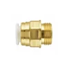 Raccord laiton rapide Ø12 / mâle 1/2"*John Guest Hot