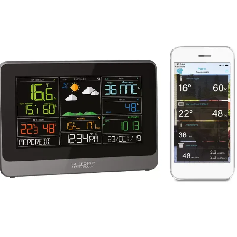 LA CROSSE Station météo professionnelle sans fil V2*La Crosse Technology New