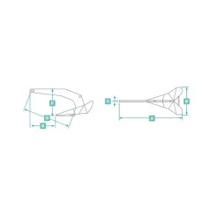 New Ancre inox DTX Mouillage, Ancre, Chaîne & Bouée·Ancre