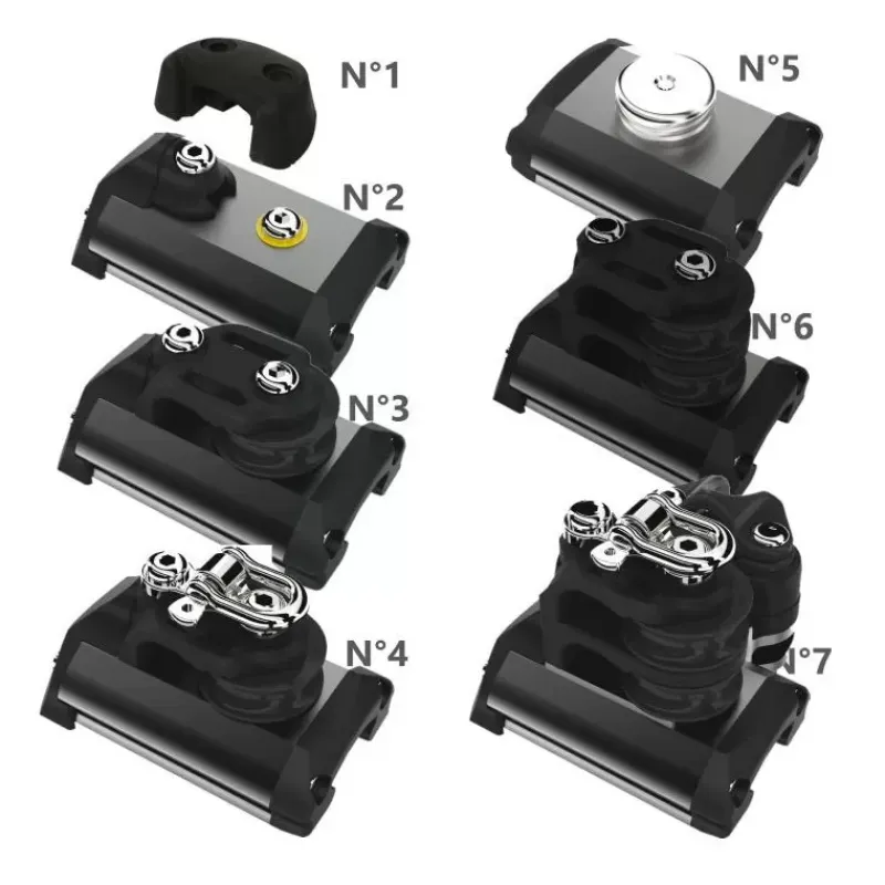 Embouts & butée de rail NTR taille 1*Lewmar Best
